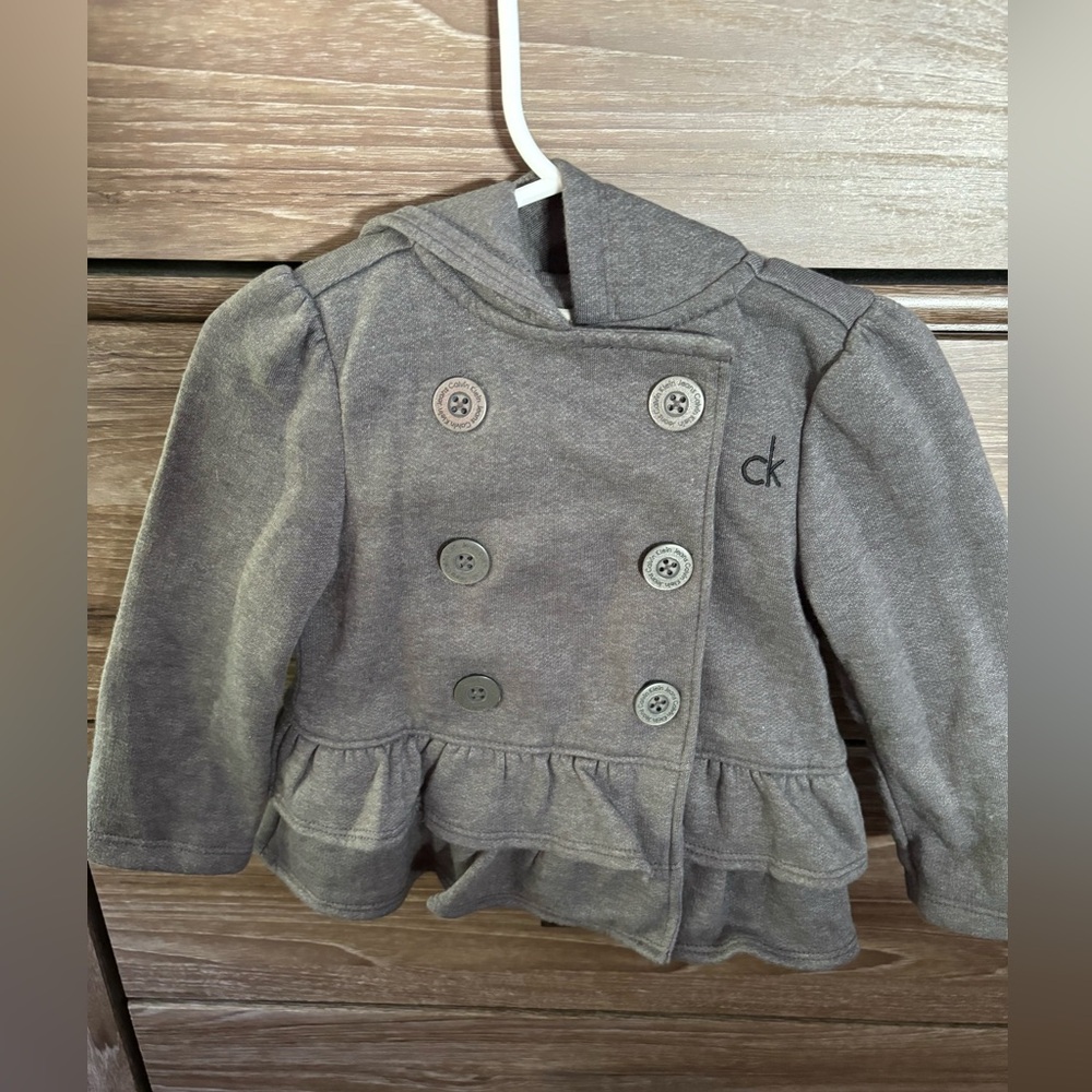 Calvin Klein Toddler Peacoat, Sz 18 mos